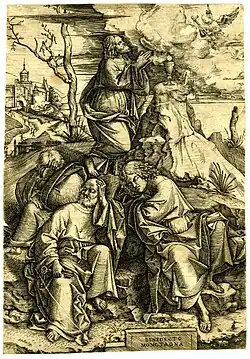 L'Agonie dans le jardin, v. 1506-07.