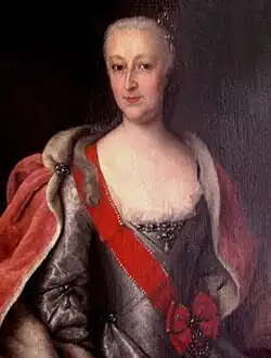 Benigna von Biron, duchesse de Courlande, épouse d'Ernst Johann