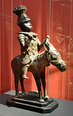 Cheval et cavalier ; XVIe – XVIIe siècle ; Museum Rietberg (Zurich, Suisse)
