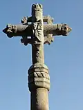 Croix de cimetière, au revers.