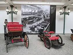 Avec affiche de l'Exposition universelle de 1900 au Grand Palais (Paris)