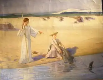 Tobie et l’ange, Berck, musée de France d'Opale Sud.