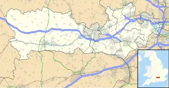 Voir sur la carte administrative du Berkshire