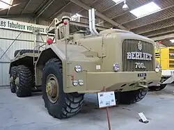 Berliet T100, plus grand camion du monde à l'époque