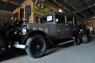 Berliet VIL de 1930 (9CV), Produit de 1929 à 1933, Moteur 4 cylindres 1482 cm³