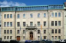 Façade de l'ancien cabinet civil de l'empereur, aujourd'hui partie du ministère fédéral de l'Agriculture.