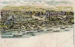 L'Exposition industrielle de Berlin à Treptow en 1896.