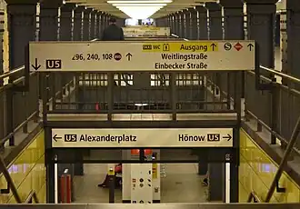 Image illustrative de l’article Lichtenberg (métro de Berlin)