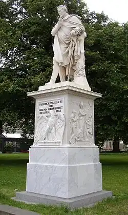 Statue de Scharnhorst à Berlin (1822)