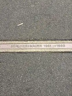 Pour ne jamais oublier où est passé le mur de Berlin