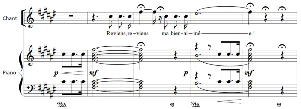 Partition piano-chant.