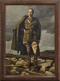 Portrait de S.A.R le Prince Sixte de Bourbon-Parme (1921), huile sur toile, Paris, musée de l'Armée.