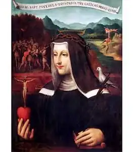 Sainte Catherine de Sienneex-voto, Bernardino Luini, XVIe sièclemusée des Beaux-Arts de Nîmes.