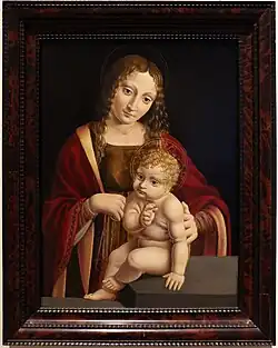 Madone à l'Enfant, vers 1495-1500, Pinacothèque du château des Sforza