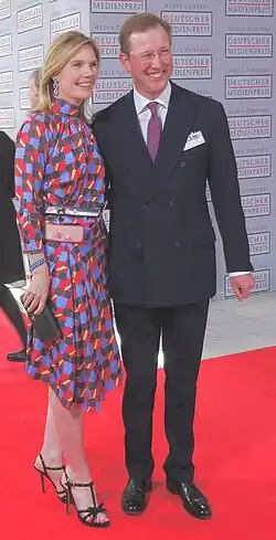 Bernard de Bade,arrière-arrière-arrière-petit-fils de Christian IX.