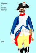 régiment de Berry cavalerie de 1786 à 1791