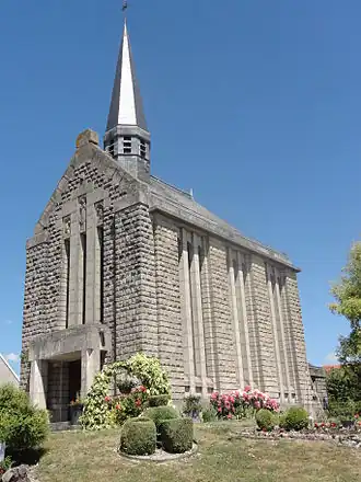 Église Saint-Lubin de Bertricourt.