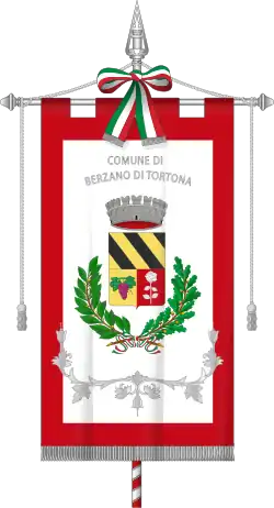 Drapeau de Berzano di Tortona