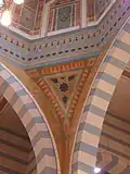 Un des quatre pendentifs sous la coupole