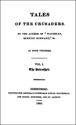 Image illustrative de l’article Les Fiancés (Scott)