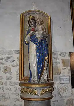 Vierge à l'enfant.