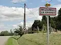 Entrée de Bezange-la-Grande.