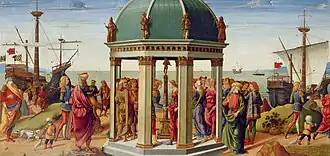 La Rencontre de Jason et Médée, vers 1486, Musée des Arts décoratifs, Paris.