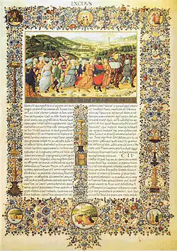 Bible de Frédéric de Montefeltro, Florence.
