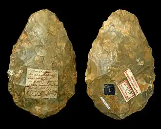 Biface.Coll. Boucher de Perthes.