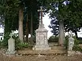 Le calvaire de la chapelle Saint-Lubin.