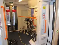 Coin vélo et intercirculation.