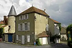 Vue d'une rue du village