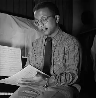 Billy Strayhorn, vers 1946-1948.