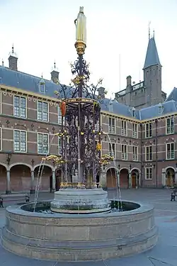 Binnenhoffontein achteraanzicht Willem II