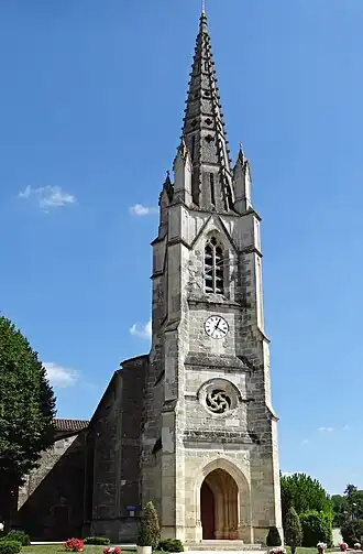 Image illustrative de l’article Église Saint-Georges de Birac-sur-Trec