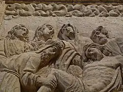 Détails du retable.