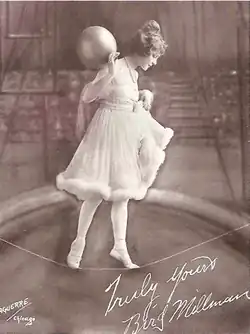 Bird Millman,vers 1915.