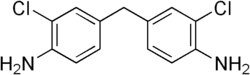 Image illustrative de l’article 4,4'-Méthylènebis(2-chloroaniline)