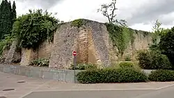 Vestiges de l'ancien château-fort dit Oberschloss (XVe-XVIe).