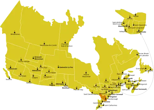 Emplacement du diocèse.