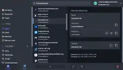 Description de l'image Bitwarden Desktop 2024.12.1 screenshot.webp.