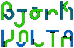 Description de l'image Björk - Volta Logo.png.