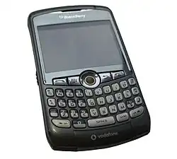 Un BlackBerry Curve 8310 de 2007.