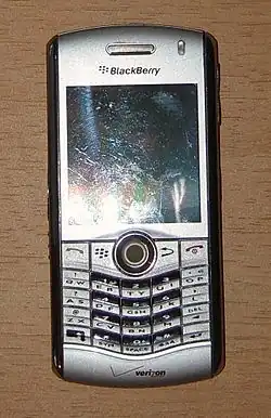 Image illustrative de l’article BlackBerry Pearl 8100