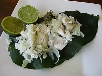 Blaff de poissons (cuisine antillaise et guyanaise).