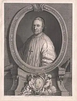 Blaise Duchesne, abbé de Sainte-Geneviève (1750-1754).