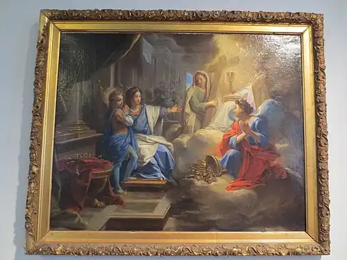 Blanche de Castille montrant à Saint Louis la Religion, la Foi et la Piété, Jean Jouvenet