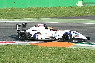 Lorenzo Colombo en Formula Renault Eurocup&nbsp;en 2018 à Monza