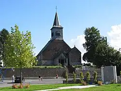 L'église Saint-Géry à Blaregnies.
