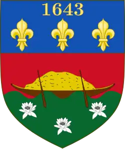 Blason utilisé par la gendarmerie.